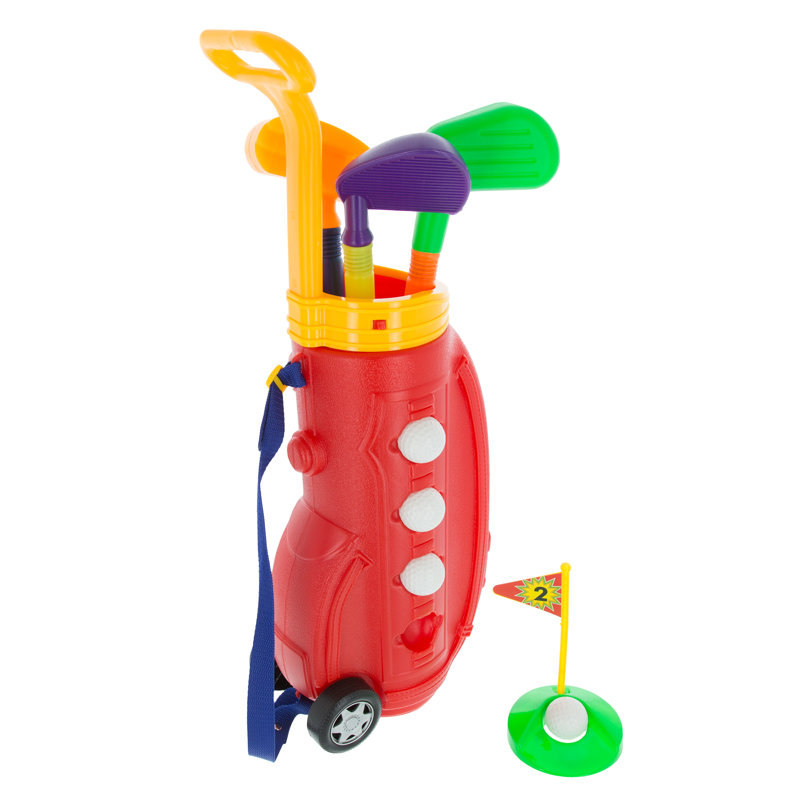 Hey! Play! 10 Pieces Toddler Toy Golf Set & Reviews Wayfair